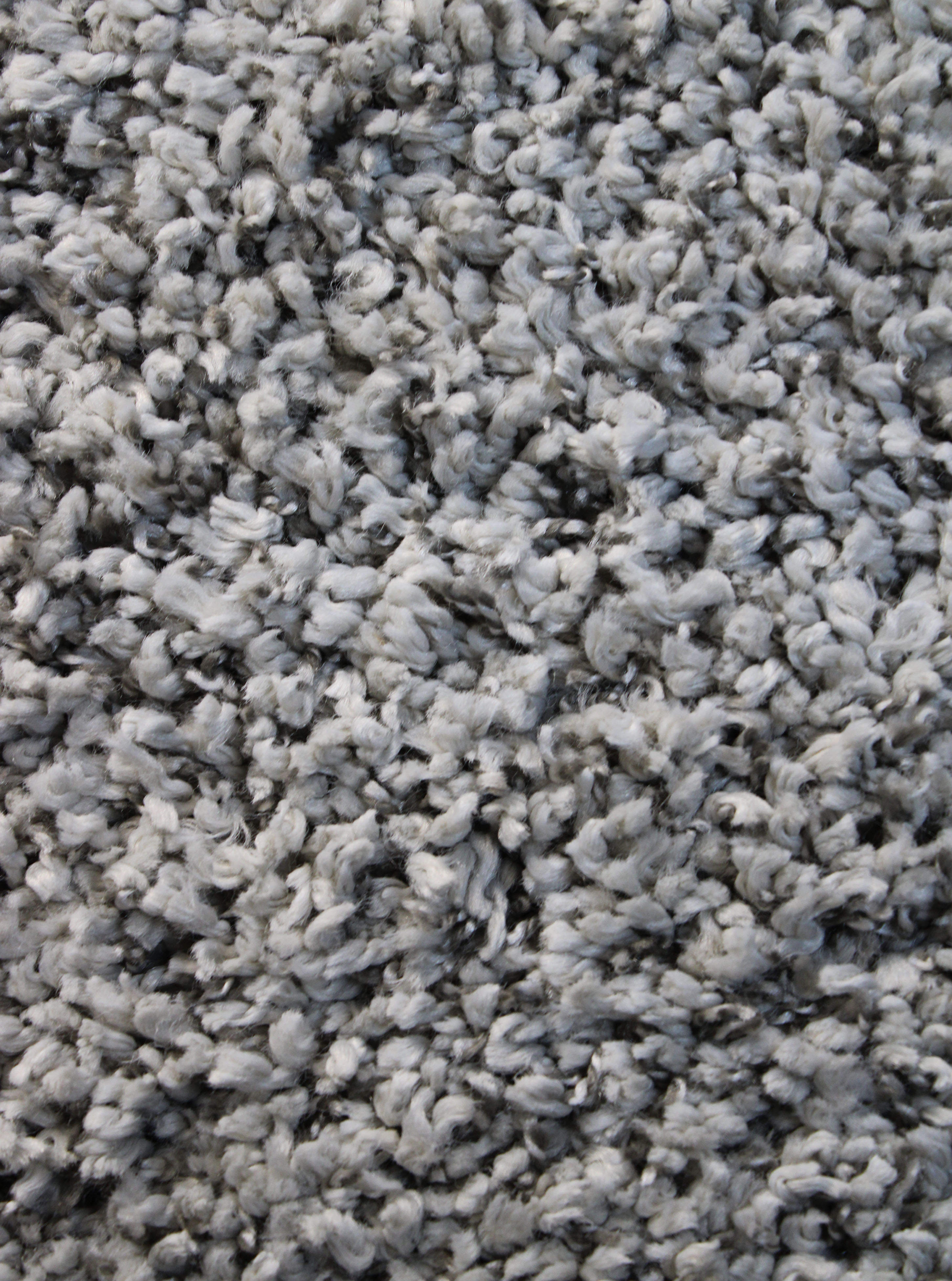 Light Gray Shag Rug 